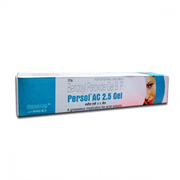 Buy PERSOL 2.5 GEL AC 2.5 GEL benefits,composition,reviews,side effects,price,image.