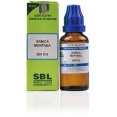 SBL Arnica Montana Dilution 200CH 100ml SBL Arnica Montana Dilution 200CH 100ml