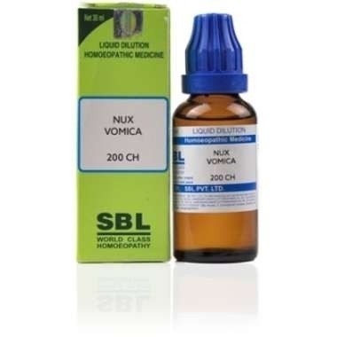 SBL Nux Vomica Dilution 200CH 30ml