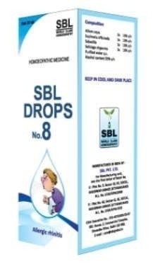 SBL Drops No. 8 ( for Allergic Rhinitis)