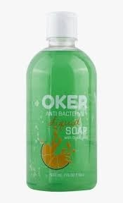 OKER ANTI BACTERIAL LIQUID SOAP WIT ORANGE OIL 500ML